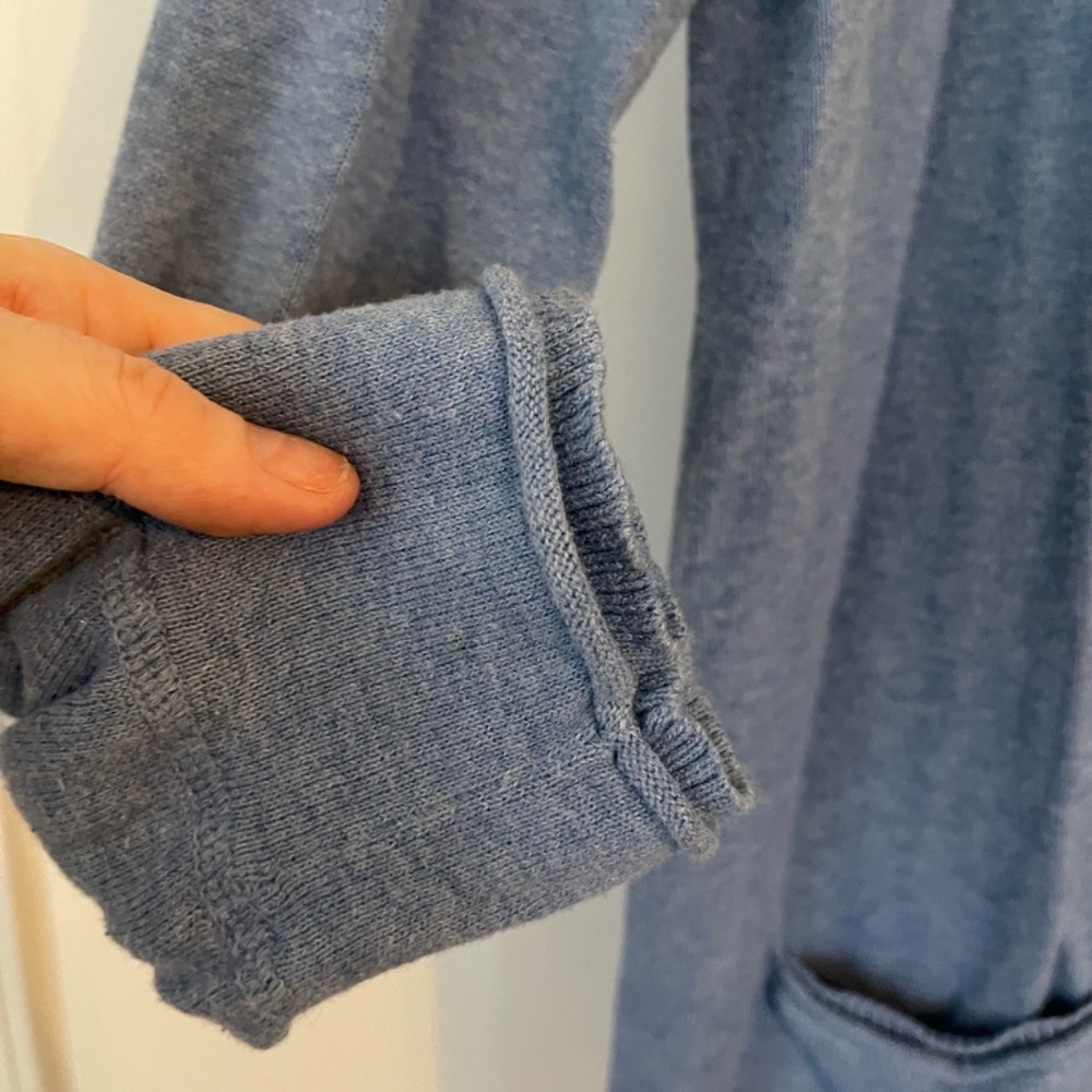 J. Jill Button Front Patch Pocket Long Cardigan S… - image 6